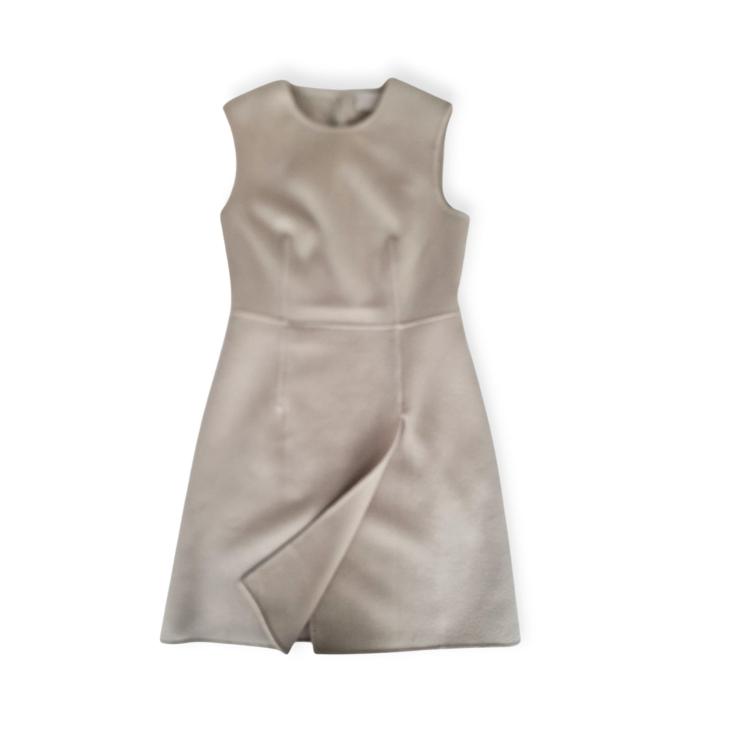 Dress woven platin platin sand