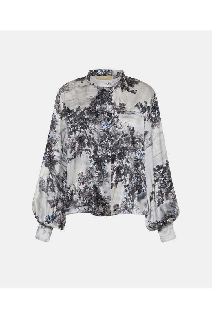 Agatha shirt argento multicolor