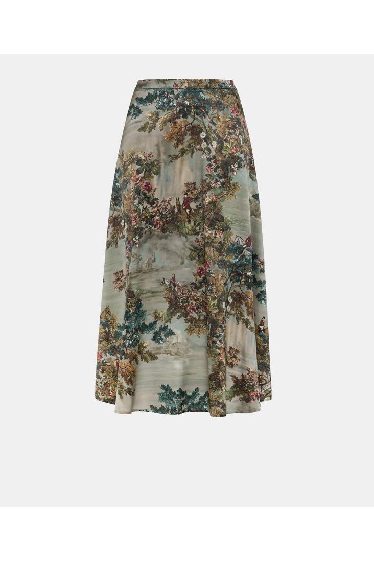 Hebe skirt fango multicolor