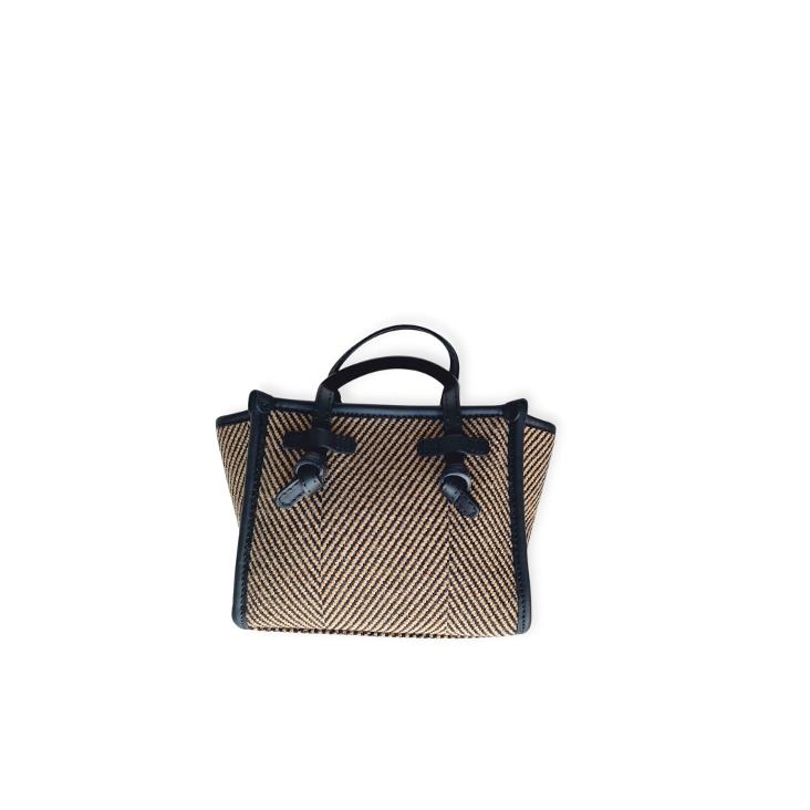 Bag fabric/leather black