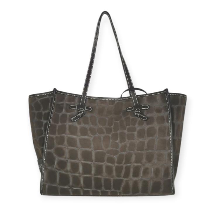 Bag leather espresso
