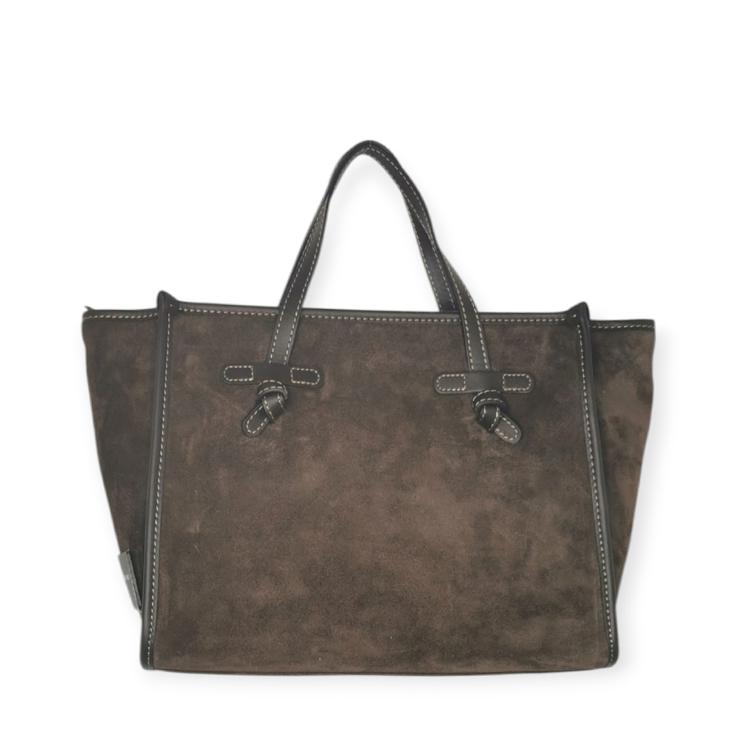 Bag leder espresso