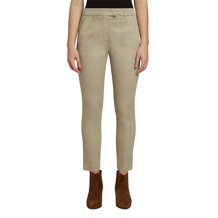 Chino Hose Top beige