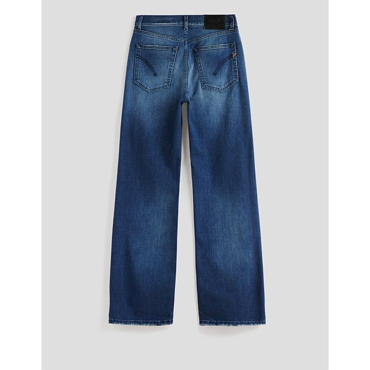 Jeans MABEL weit blue denim - 2