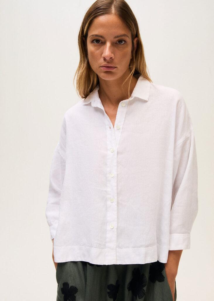 Shirt 3/4 sleevs optic white - 1