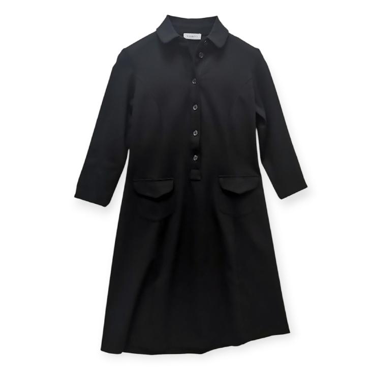 Dress jersey 1/2 sleeve black