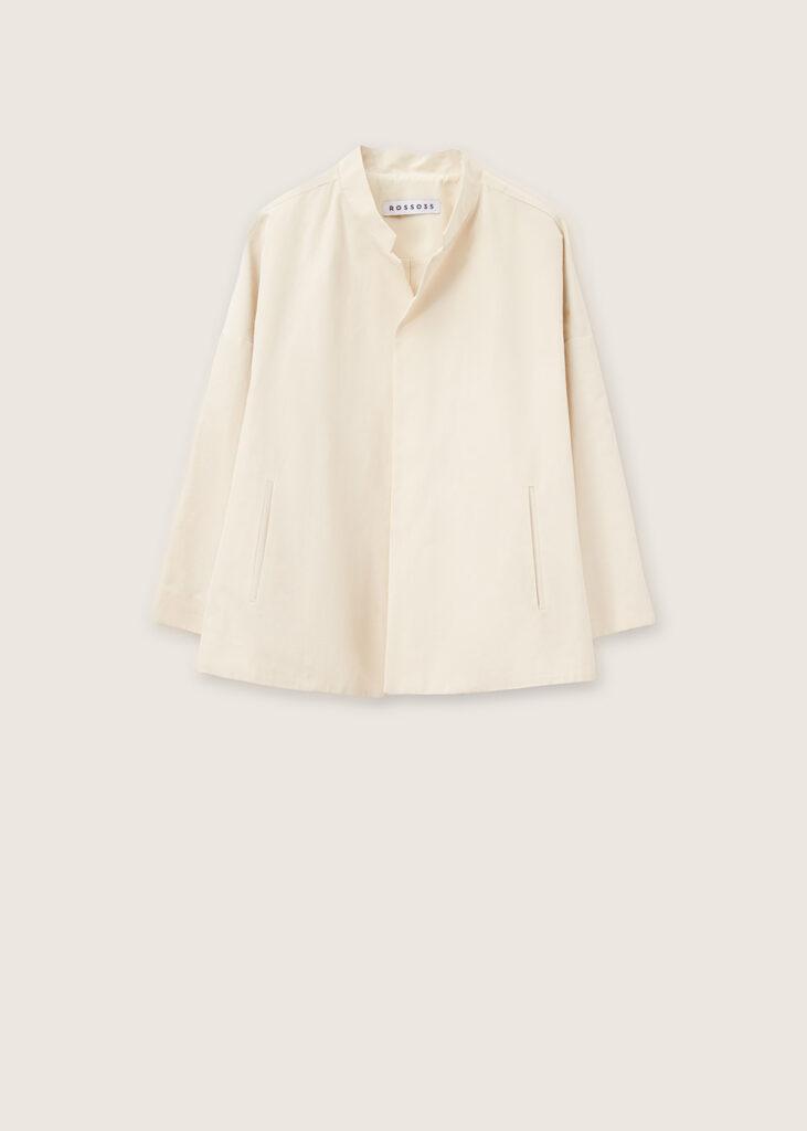 Jacket 3/4 sleeve oatmeal