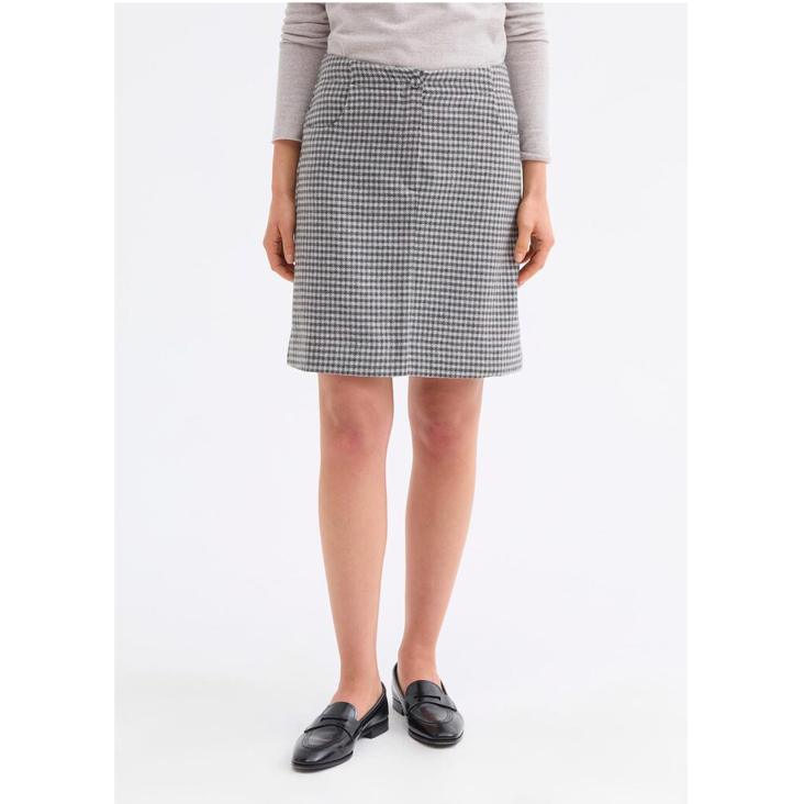 Jupe mini taupe/hell grau