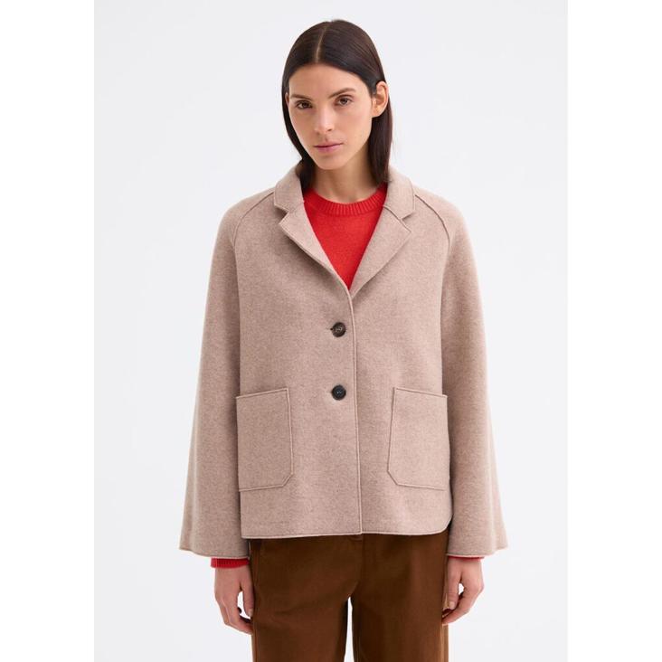 Wollblazer gewalkt kashabeige