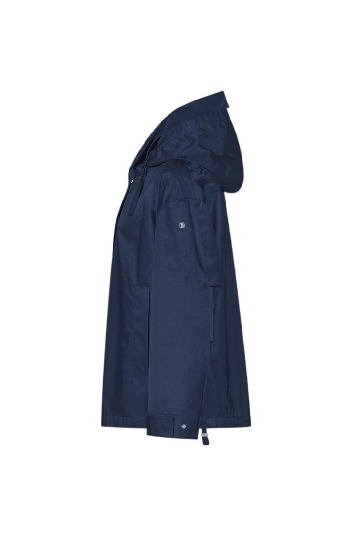 Parka oversized short with flared line blue - 2